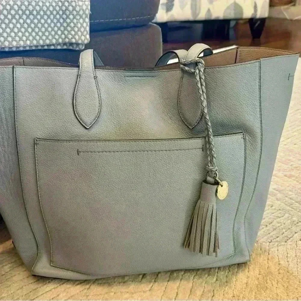 Beautiful Cole Haan light blue handbag. Genuine leather.